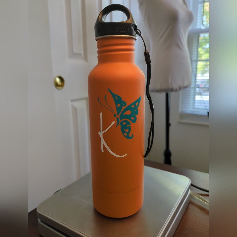 BOTTLE KEEPER  12oz. Standard Beer Bottle Insulator Orange